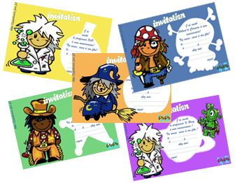 invitation anniversaire enfant